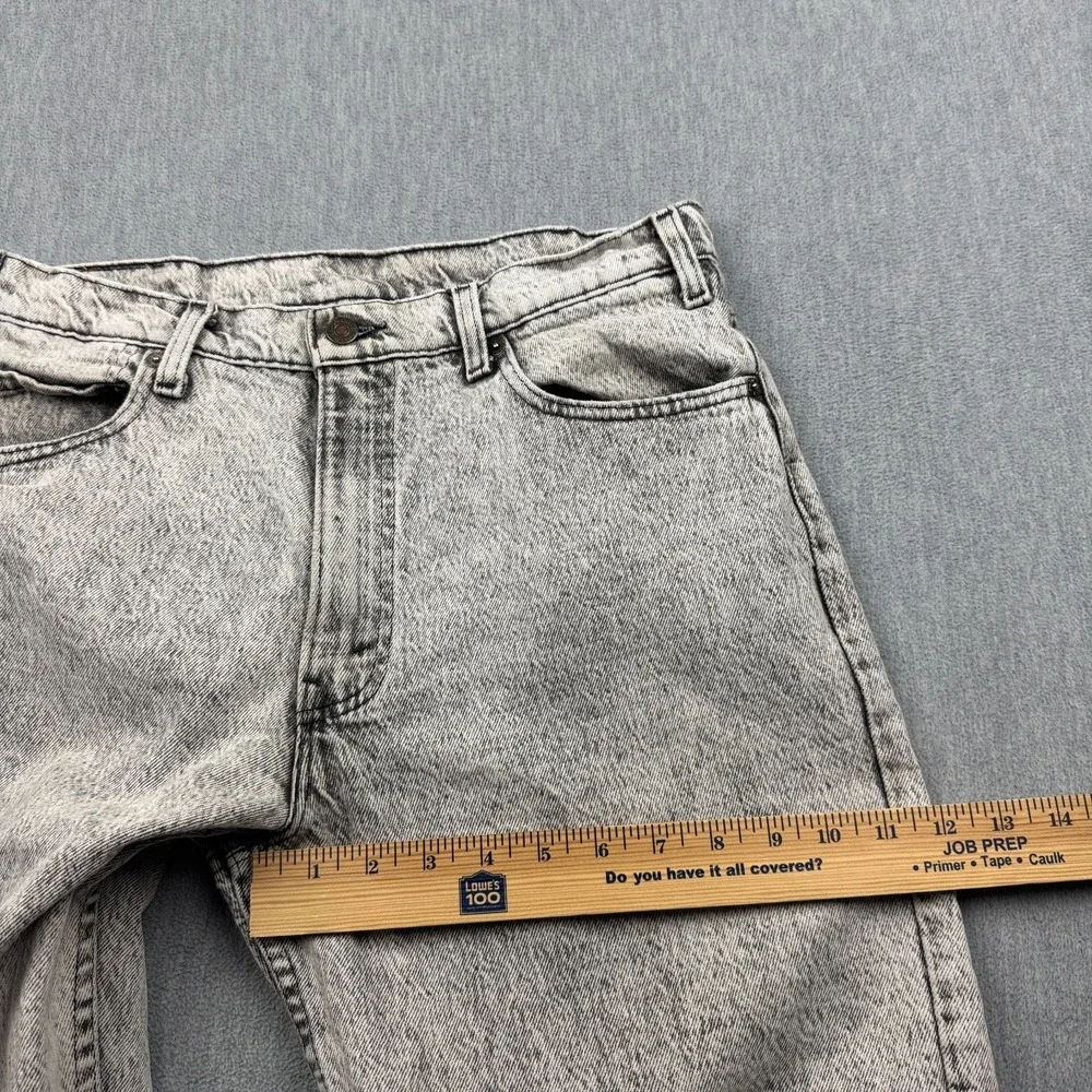 Vintage Levis 540 Jeans Mens 34x29 Fit 32x28 Gray Relaxed Acid Wash USA Made 80s